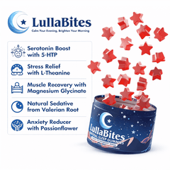 LullaBites Natural Sleep Gummies