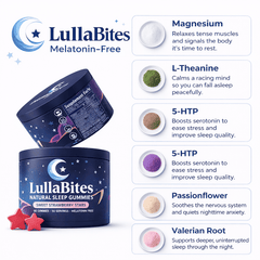 LullaBites Natural Sleep Gummies
