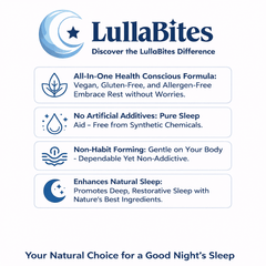 LullaBites Natural Sleep Gummies