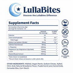LullaBites Natural Sleep Gummies