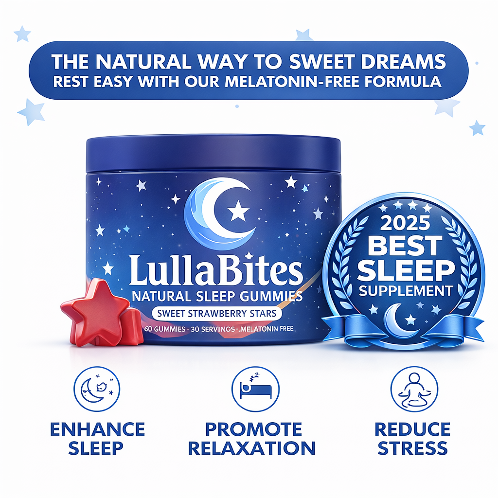 LullaBites Natural Sleep Gummies